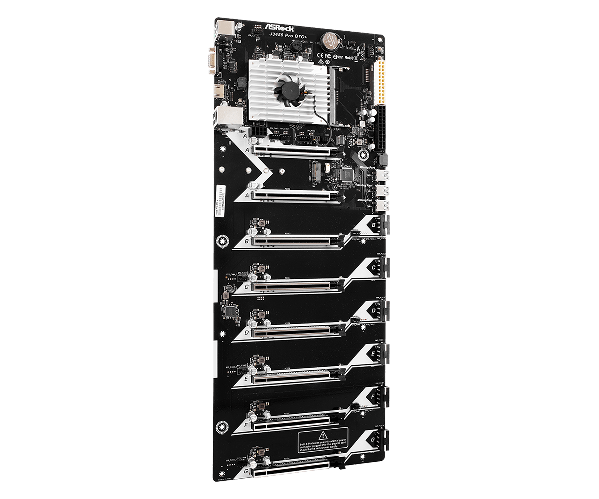 asrock j3455 pro btc